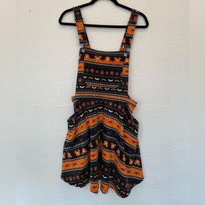 Disney Halloween Overall Dress